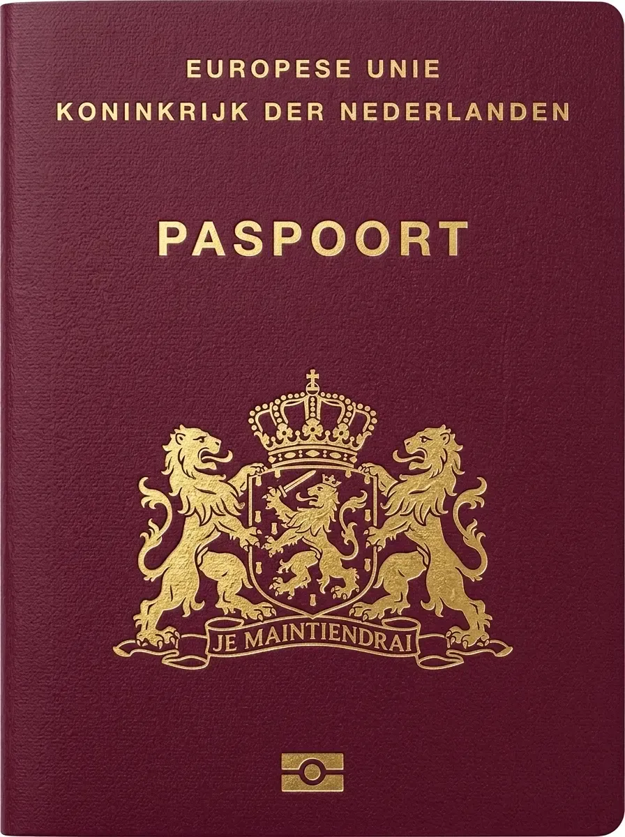 Pasaporte oficial de Países Bajos
