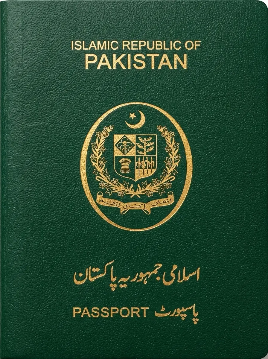 Pasaporte oficial de Pakistán