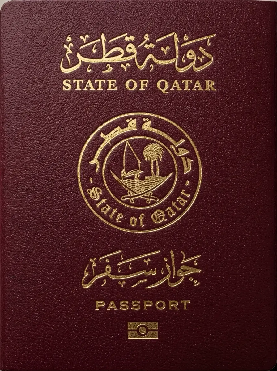 Official passport of Qatar