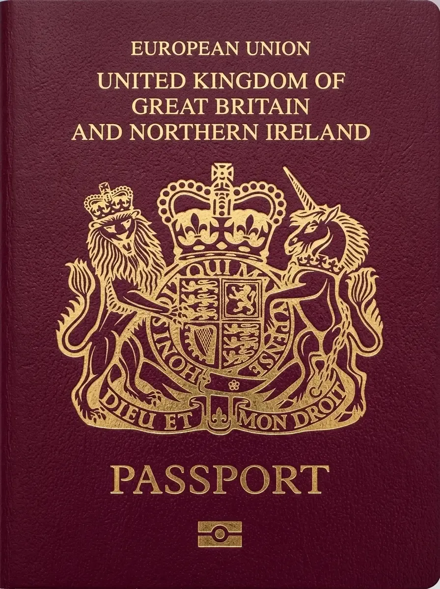 Official passport of United Kingdom