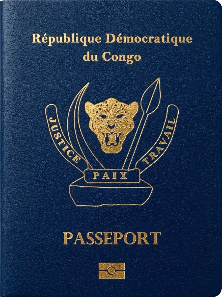 Pasaporte oficial de República Democrática del Congo