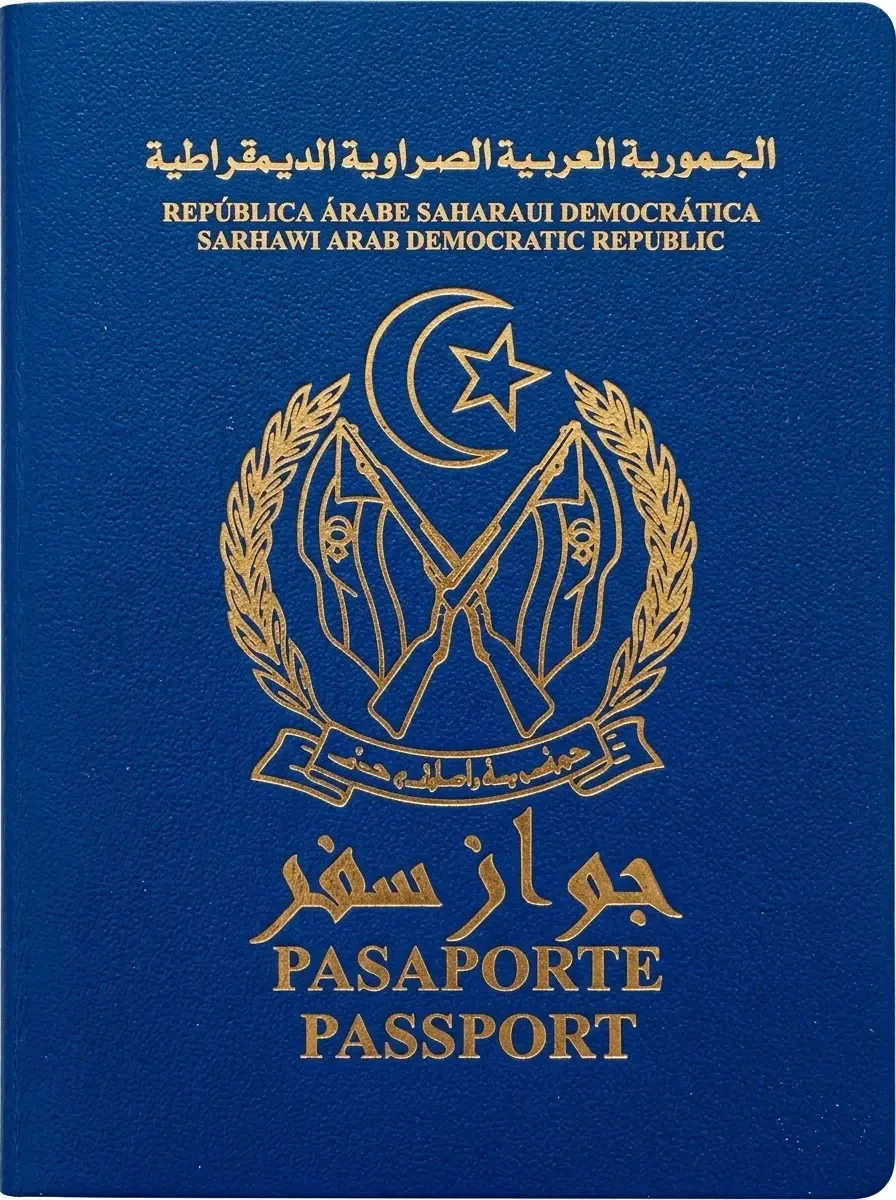 Pasaporte oficial de Sahara Occidental