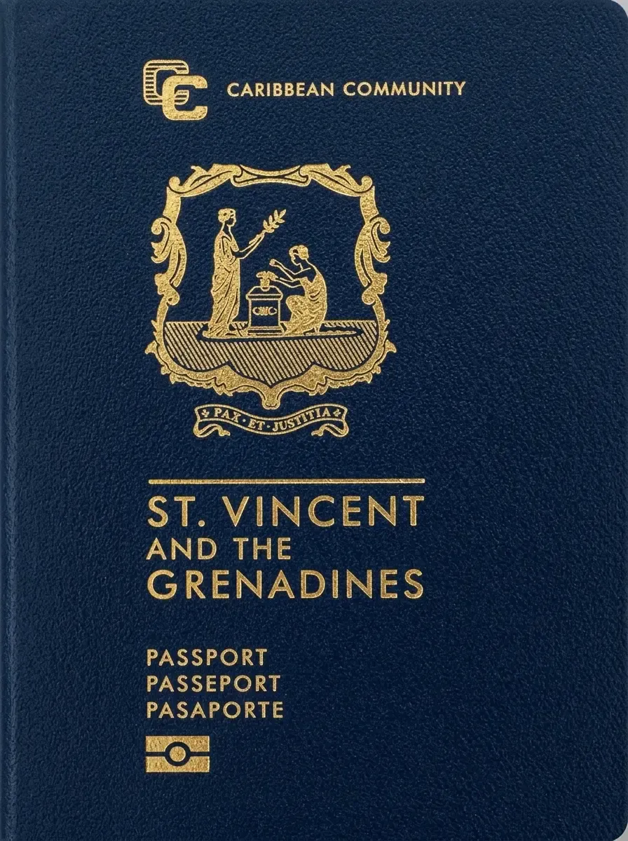 Pasaporte oficial de San Vicente y las Granadinas