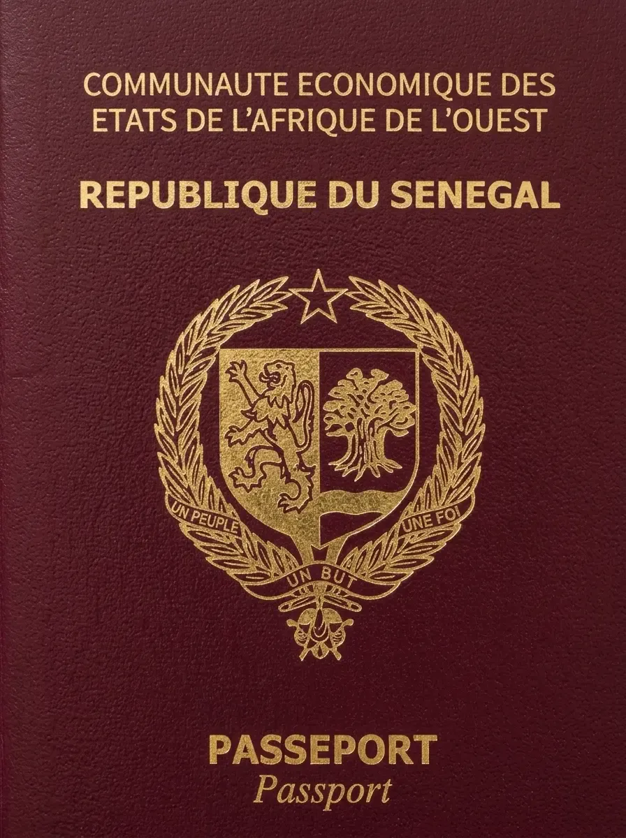 Pasaporte oficial de Senegal