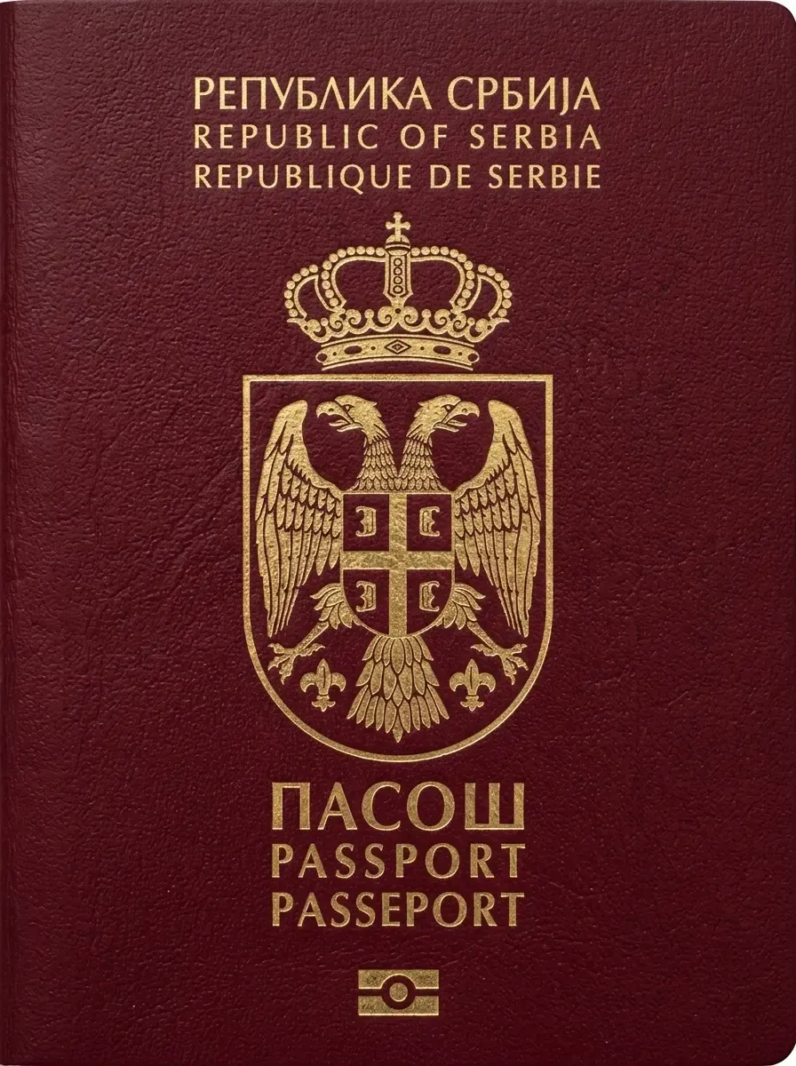 Pasaporte oficial de Serbia
