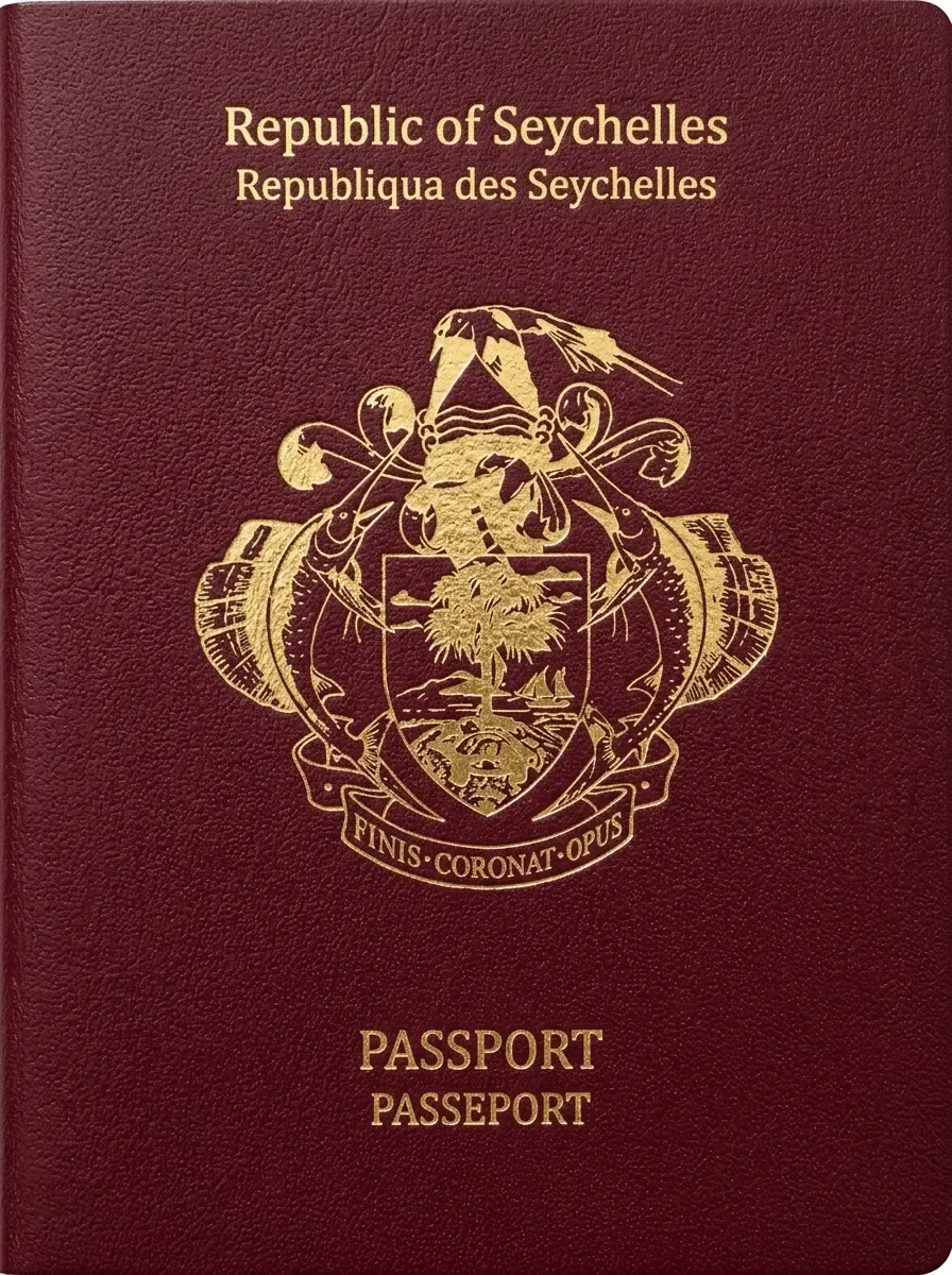 Official passport of Seychelles