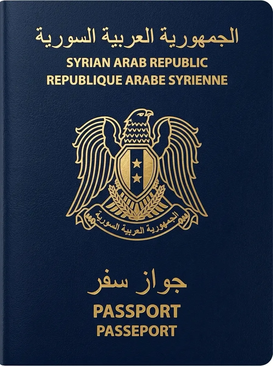 Pasaporte oficial de Siria