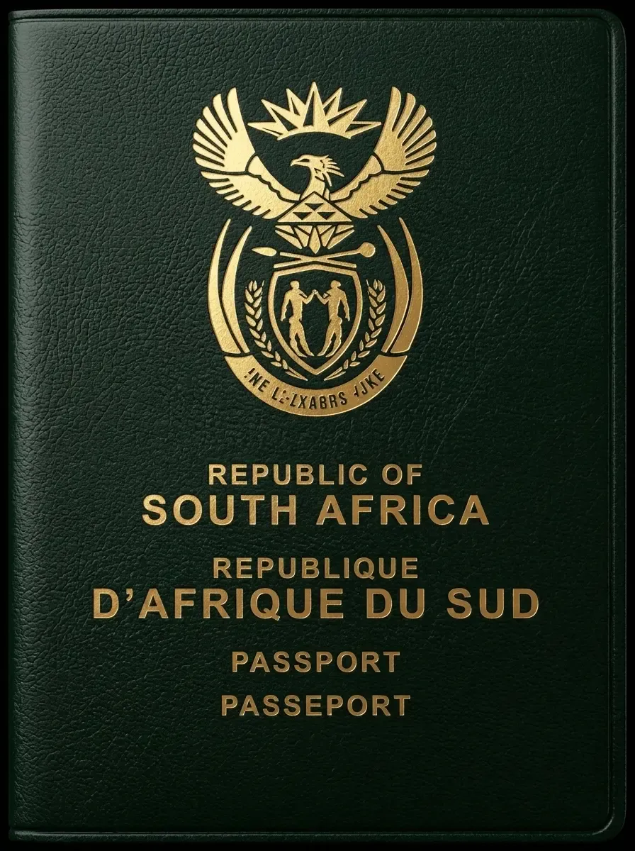 Pasaporte oficial de Sudáfrica