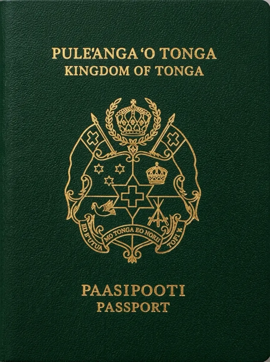 Passeport officiel de Tonga