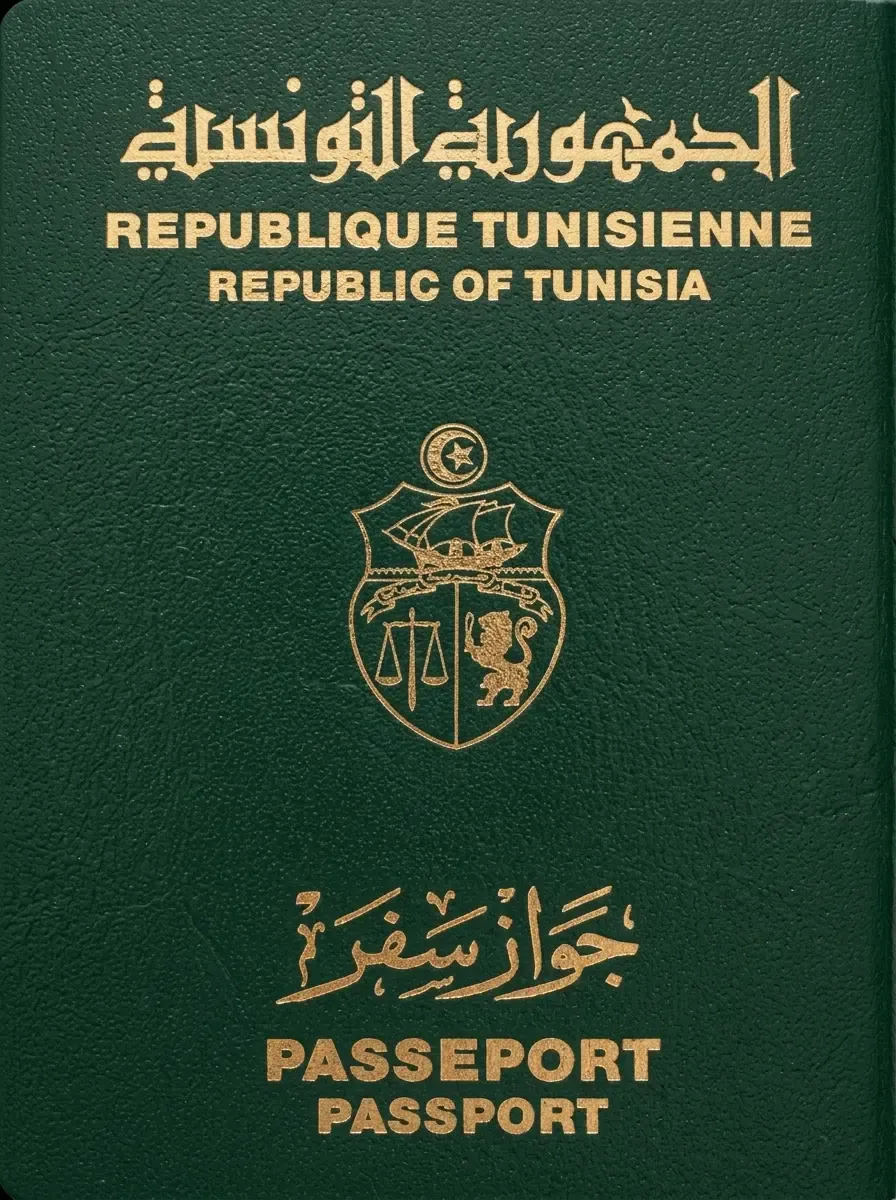 Pasaporte oficial de Túnez