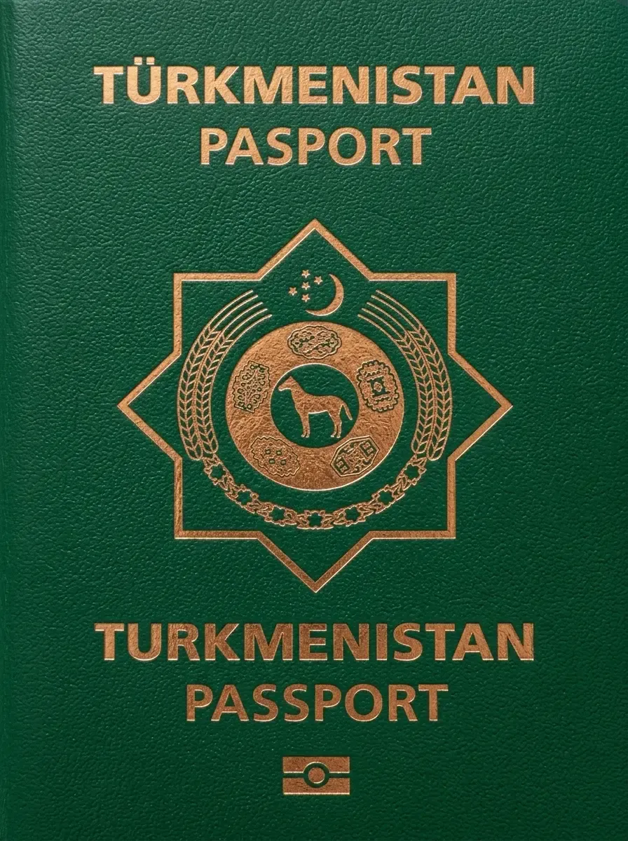 Pasaporte oficial de Turkmenistán
