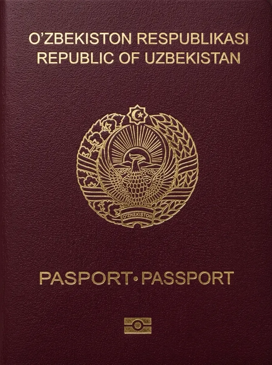 Pasaporte oficial de Uzbekistán