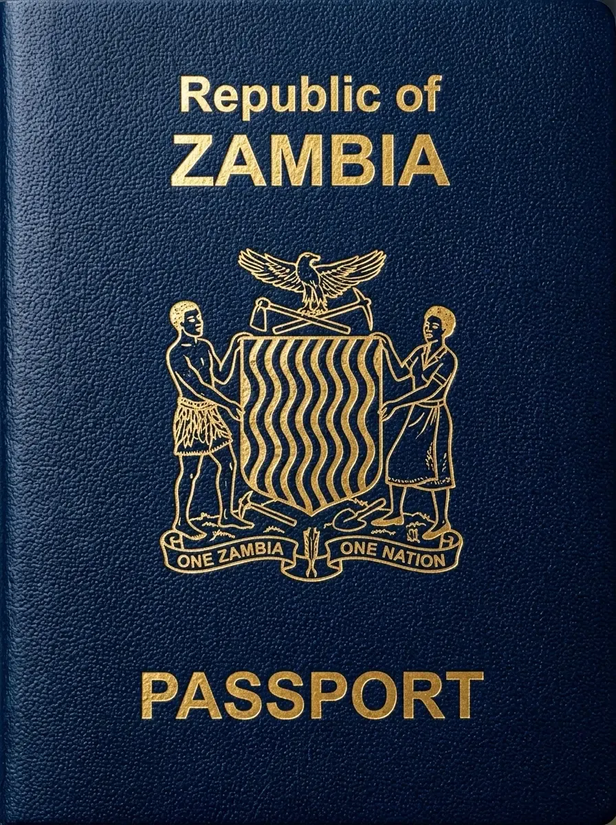 Passeport officiel de Zambie